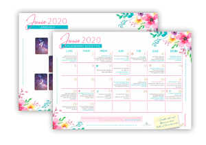 Calendario holistico junio 2020