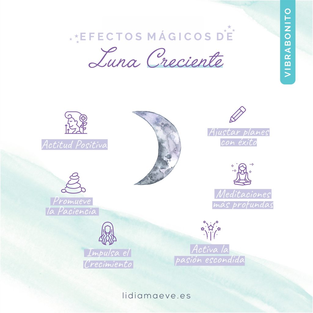 luna creciente